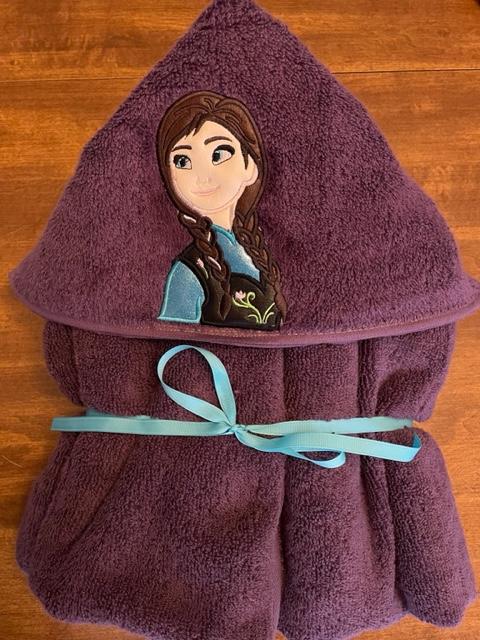 Ice Princess Hooded Towel