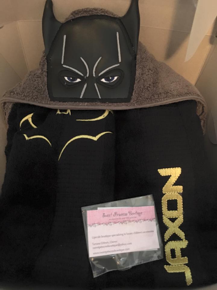 Bat Hero Hooded Towels