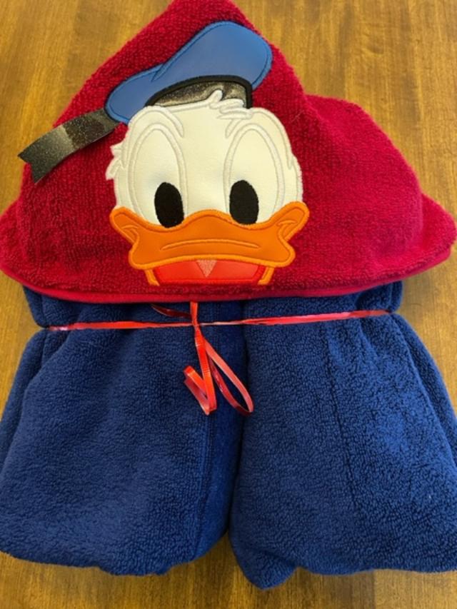 Duck Boy Hooded Towel