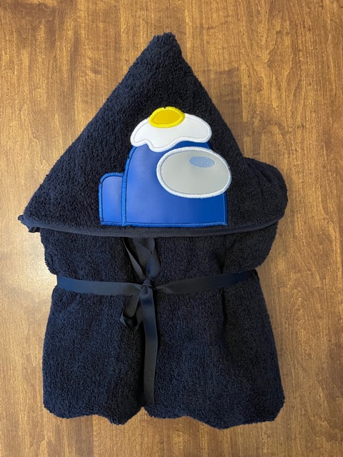 Egghead Crewmate Hooded Towel