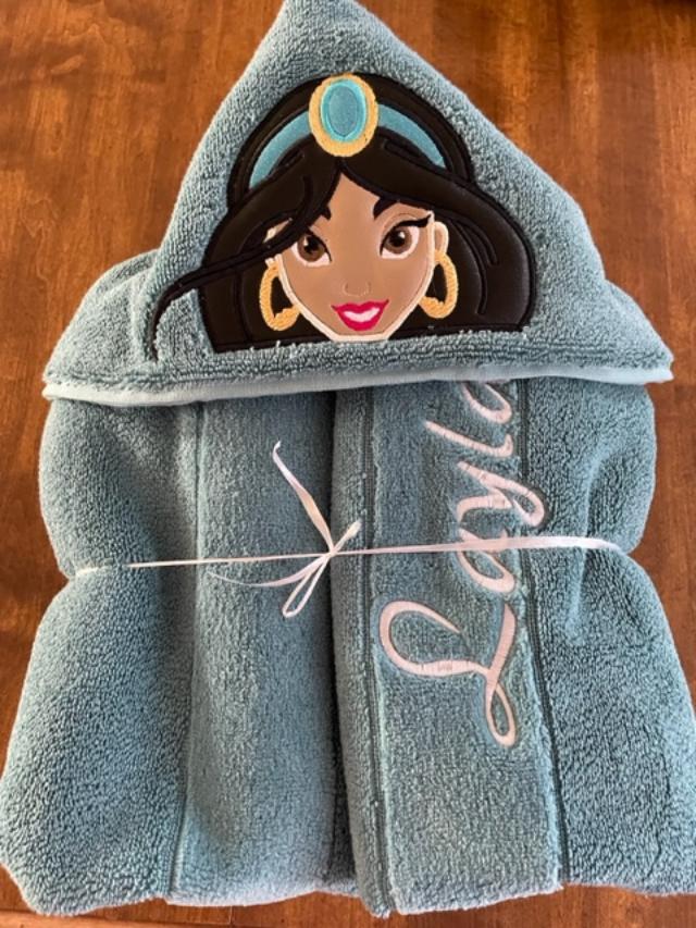 Arabian Princess Hooded Towel
