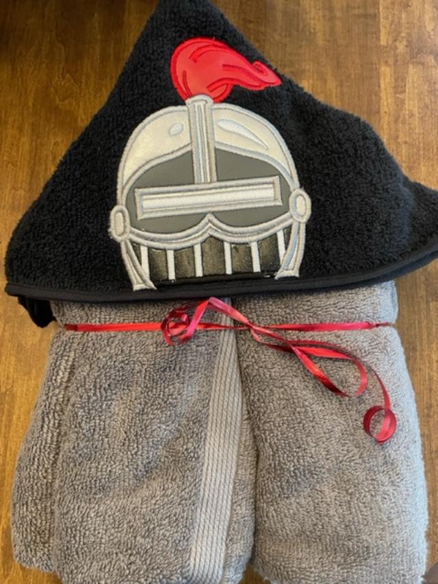 Knight Hooded Towel