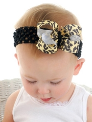 Leopard Baby Headband