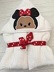 Stack Stack Girl Mouse Hooded Towel