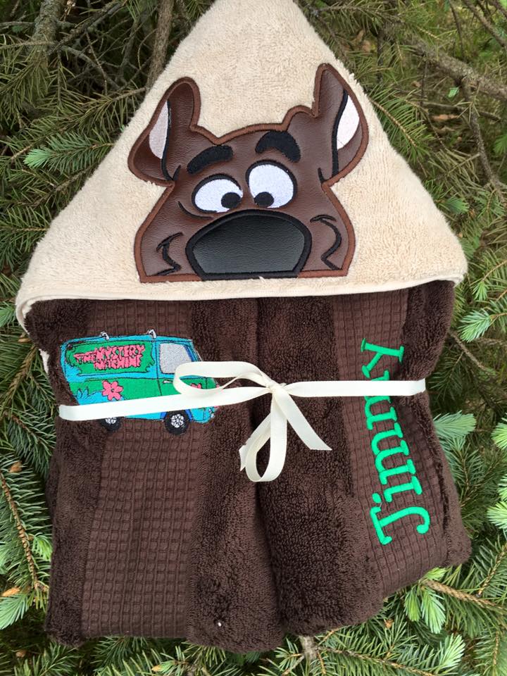 Silly Dog Hooded Towel