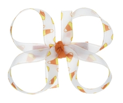 Sweet Candy Corn Baby Hair Bows