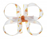 Sweet Candy Corn Baby Hair Bows