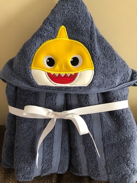 Lil Shark Hooded Towel