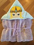 Hylian Crown Princess Hooded Towel