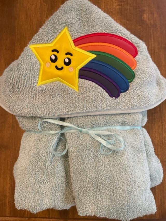 Shooting Star Hooded Towel